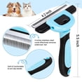 thumbnail image 2 of Pet Grooming Brush MIU COLOR, herramienta de deshilachado para perros y gatos, 2 of 6