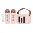 thumbnail image 2 of Karaoke Microphone with Speaker, Singing LED Light Small  Microphone Speaker  for Birthday, 2 of 7