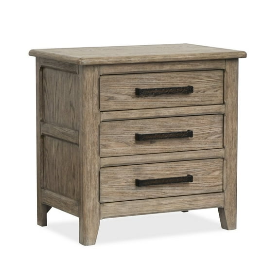 Magnussen Home Claremont Smokey Taupe Drawer Nightstand