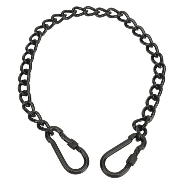 Chaînes de Balançoire Robustes, Ensemble Suspendu en Acier Inoxydable Capacité de 500 LB pour Hamac, Sacs de Frappe, Usage Intérieur Extérieur