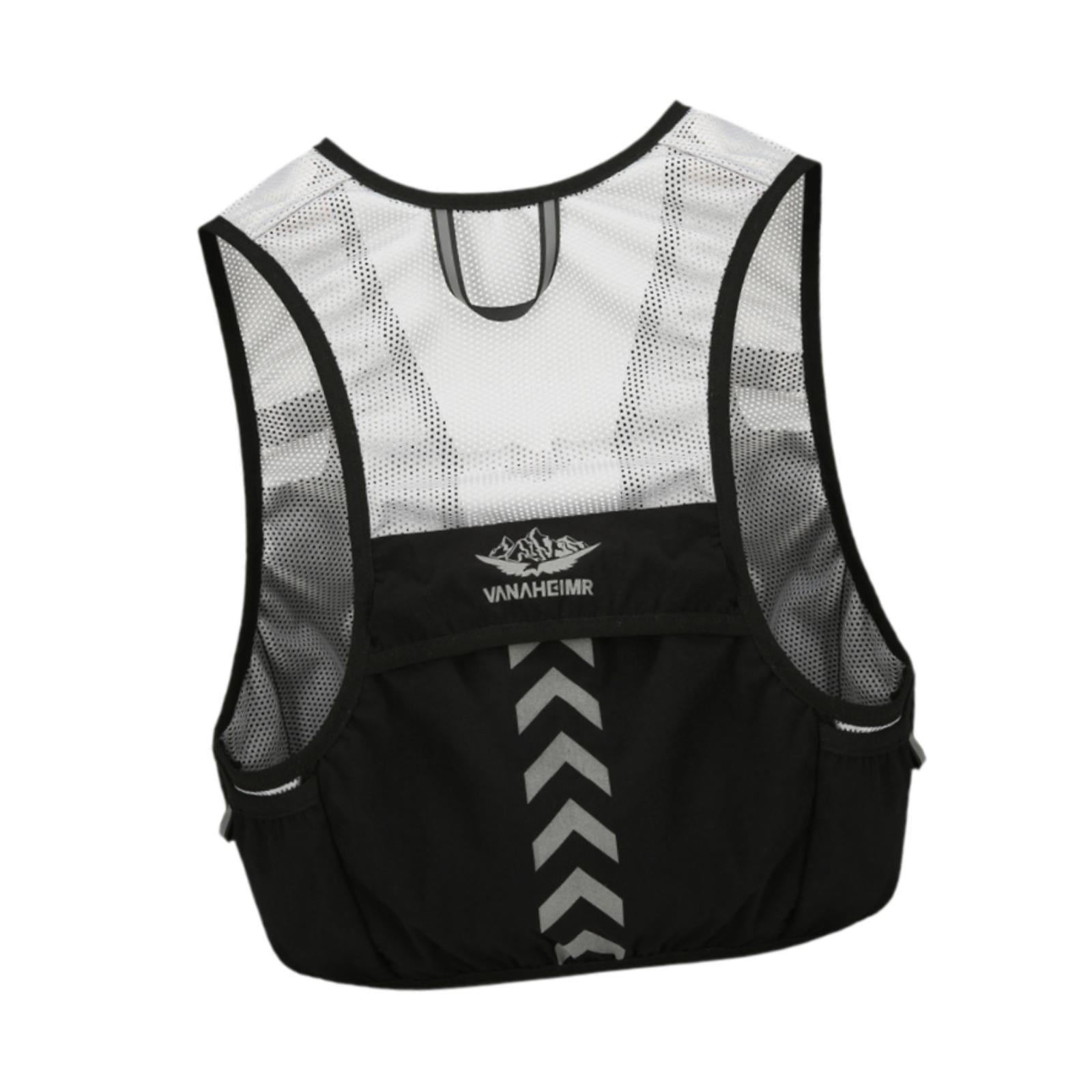GARENDE Running Vest Breathable Adjustable Vest for Running Outdoor Sports Black