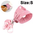 thumbnail image 1 of Small Pet Guinea Pig Rabbit Harness and Leash Blue Stripe Chest Strap Vest for Animals Guinea Pig Chinchilla Rabbit Rat Squirrel, 1 of 9