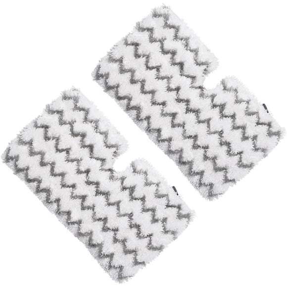 LAICAIW 2 Pcs Tampons de Rechange pour Vadrouilles à Vapeur, Tampons de Vadrouille Robustes Lavables et Réutilisables pour Vadrouille à Vapeur S1000, S1000A, S1000C, S1000WM