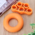 thumbnail image 2 of Empuñadura Agarre de antebrazo Resistencia ajustable para fitness (bolsa de almacenamiento naranja), 2 of 7