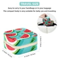 thumbnail image 5 of Watermelon Travel Portable Square Jewelry Box: Storage Box, Decorative Box, and Jewelry Stand for Rings, Earrings, Necklaces, Bracelets, and More – Ideal for Girls and Women, 5 of 6
