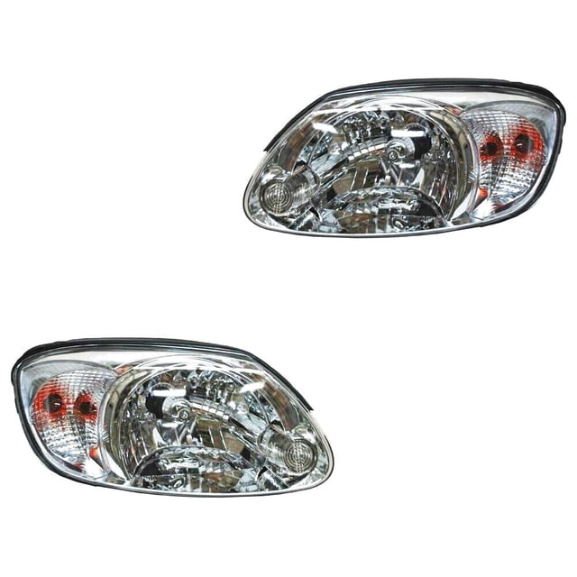 Par de FAROS VERNA 2005 al 2006 DODGE Generica color Blanco