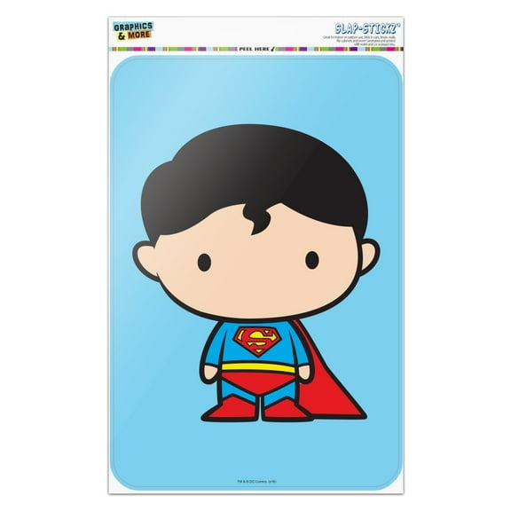 Superman Cute Chibi Character Home Business Office Sign