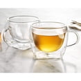 thumbnail image 2 of contessa-tea-double-wall-cup-set-of-2, 2 of 2