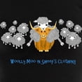 thumbnail image 3 of CafePress - Woolly Moo In Sheeps Clothin - Women's Dark Pajamas, 3 of 4