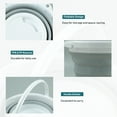 thumbnail image 1 of Foldable Bucket Portable Folding Bucket Camping Beach Fishing Multipurpose Bucket, 1 of 8
