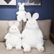 thumbnail image 2 of Conejo blanco de peluche de juguete, almohada de conejo suave y bonita, muñeco para dormir para niños, regalo encantador para niñas, 2 of 5
