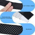 thumbnail image 5 of 8Pcs 2 Colors Jersey Sleeve Bands Black Blue Breathable Sports Sleeve Ties Sleeve Straps Soccer Softball Sleeve Ties with Hook and Loop Fasteners for Shirts Scrunchies, 5 of 6