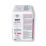 Seni Super Quatro Adult Incontinence Brief S Heavy Absorbency Breathable / Overnight, S-SM12-BQ1, Severe, 48 Ct
