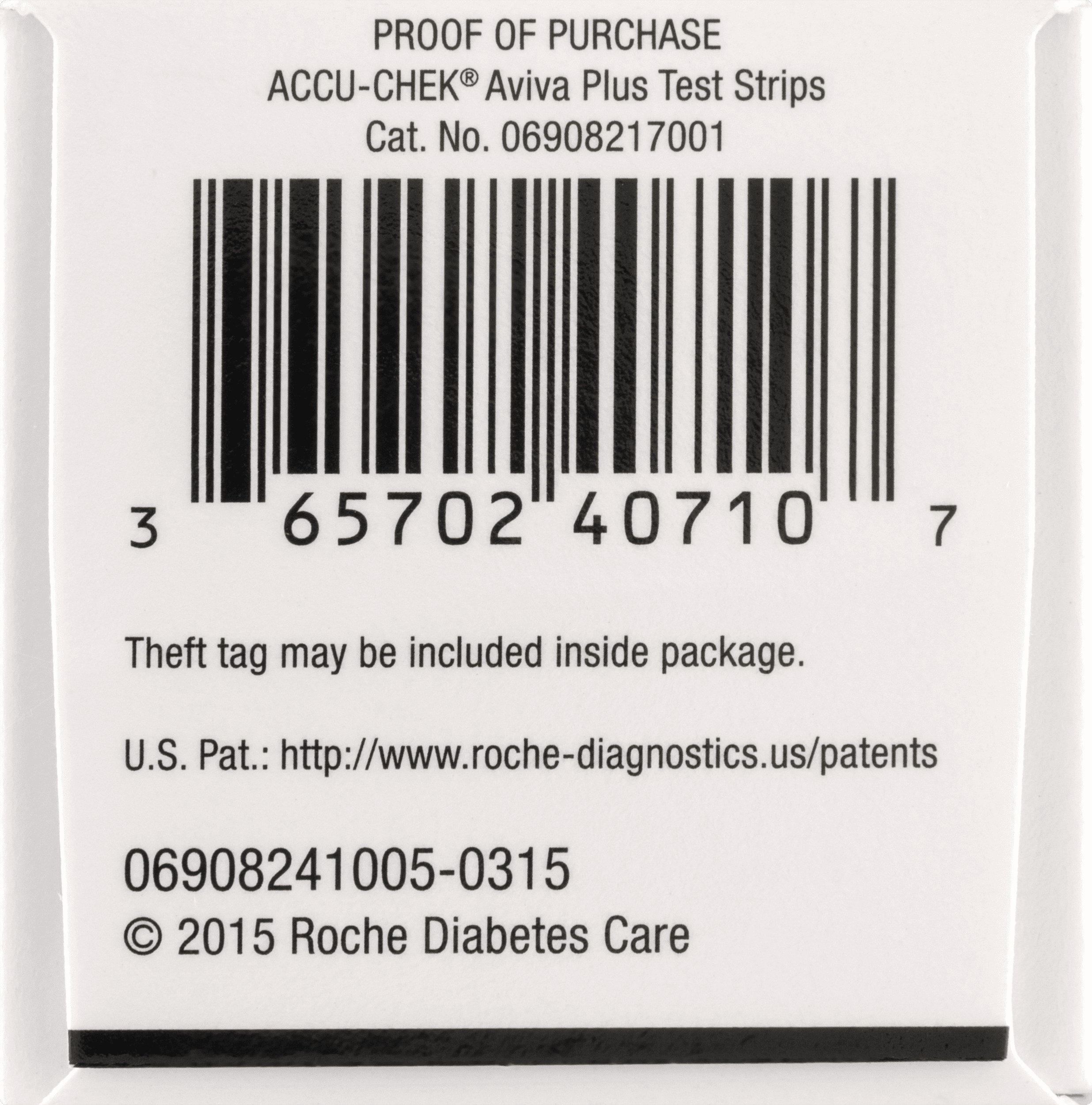 Accu-Chek Aviva Plus Blood Glucose Test Strips - 50 Test Strips per Box