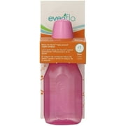 Evenflo Classic 4-Ounce Slow Flow Tinted Plastic Bottle, Assorted Colors 1 ea (Pack of 4)