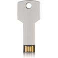 thumbnail image 2 of 32GB USB Flash Drive, Metal Key Shaped 2.0 USB Memory Stick Pen Drive Black, 2 of 7