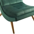 thumbnail image 5 of Modway Ramp Upholstered Performance Velvet Lounge Chair and Ottoman Set in Green, 5 of 8