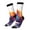 3 Black, variant on Watercolor Butterfly Guinea Pig Crew Socks for Men & Women, Breathable Casual Athletic Ankle Socks