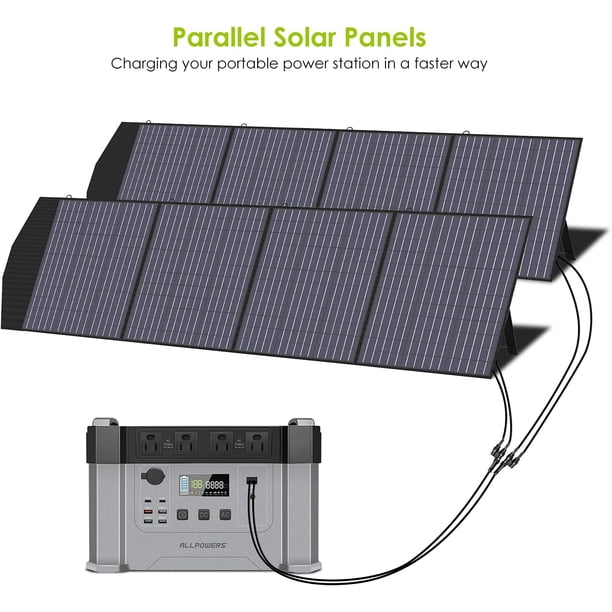 Panneau Solaire Portable 6W Pliable - Chargeur Solaire Pour Camping, Randonnée, Avec Port USB Et Puce Intelligente