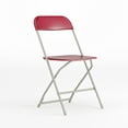 thumbnail image 1 of HERCULES Series 650 lb. Capacity Premium Red Plastic Folding Chair, 1 of 9