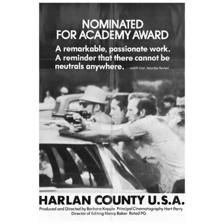 harlan county usa movie poster print 27 x 40 walmart com
