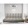 thumbnail image 2 of Sofa Cama Reclinable El Bazar Store Zeus Beige Terciopelo Futon 3 posiciones Abotonado Sala, 2 of 6