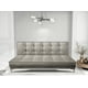 thumbnail image 2 of Sofa Cama Reclinable El Bazar Store Zeus Beige Terciopelo Futon 3 posiciones Abotonado Sala, 2 of 6
