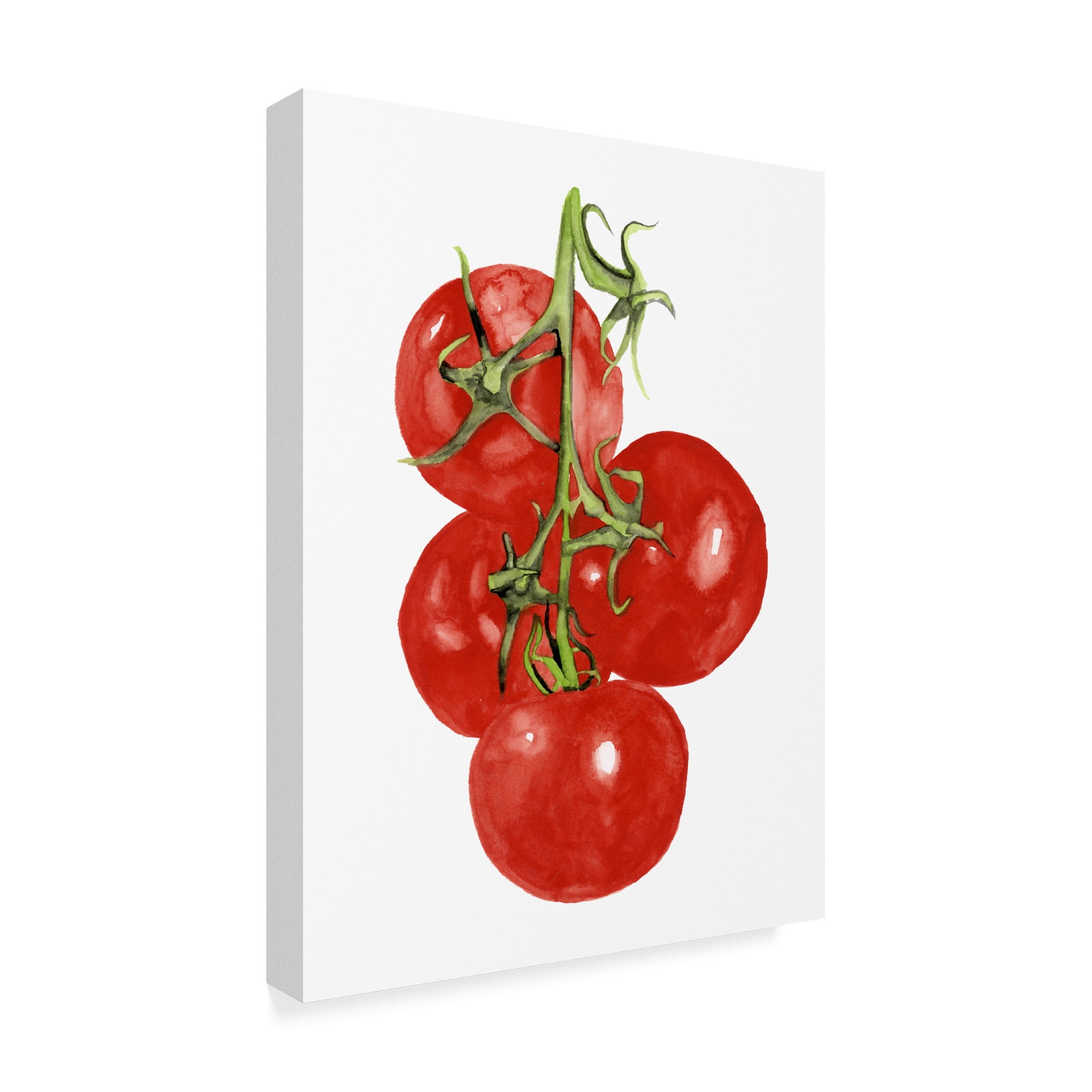 Trademark Fine Art 'Watercolor Veggie IV' Canvas Art by Naomi McCavitt