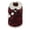 L_Longxiang Flower Roo, variant on AOOOWER Festival Pet Vest Clothes for Small Dogs and Cats Classical Pattern Chinese New Year Dog Costume for Party Gathering