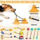 thumbnail image 2 of Promotion!Pelota de juguete molar resistente a la abrasión con ventosa para perros que gotea comida, 2 of 7