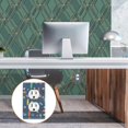 thumbnail image 6 of Yayeee Blank Wall Plate Cover 1-Gang 4.5"x2.7" Home Unused Decorative Outlet, Blue Beach Pattern, 6 of 7
