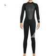 thumbnail image 3 of Sonducket Traje de neopreno para adultos, ajuste profesional para deportes acuáticos, ropa de buceo de cuerpo completo, traje de baño, ropa de Deportes acuáticos Mujer/Negro L, 3 of 6
