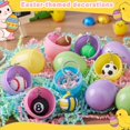 thumbnail image 3 of Rellenos para huevos de Pascua Oubrelu de 84 piezas con llaveros y pulseras, 3 of 8