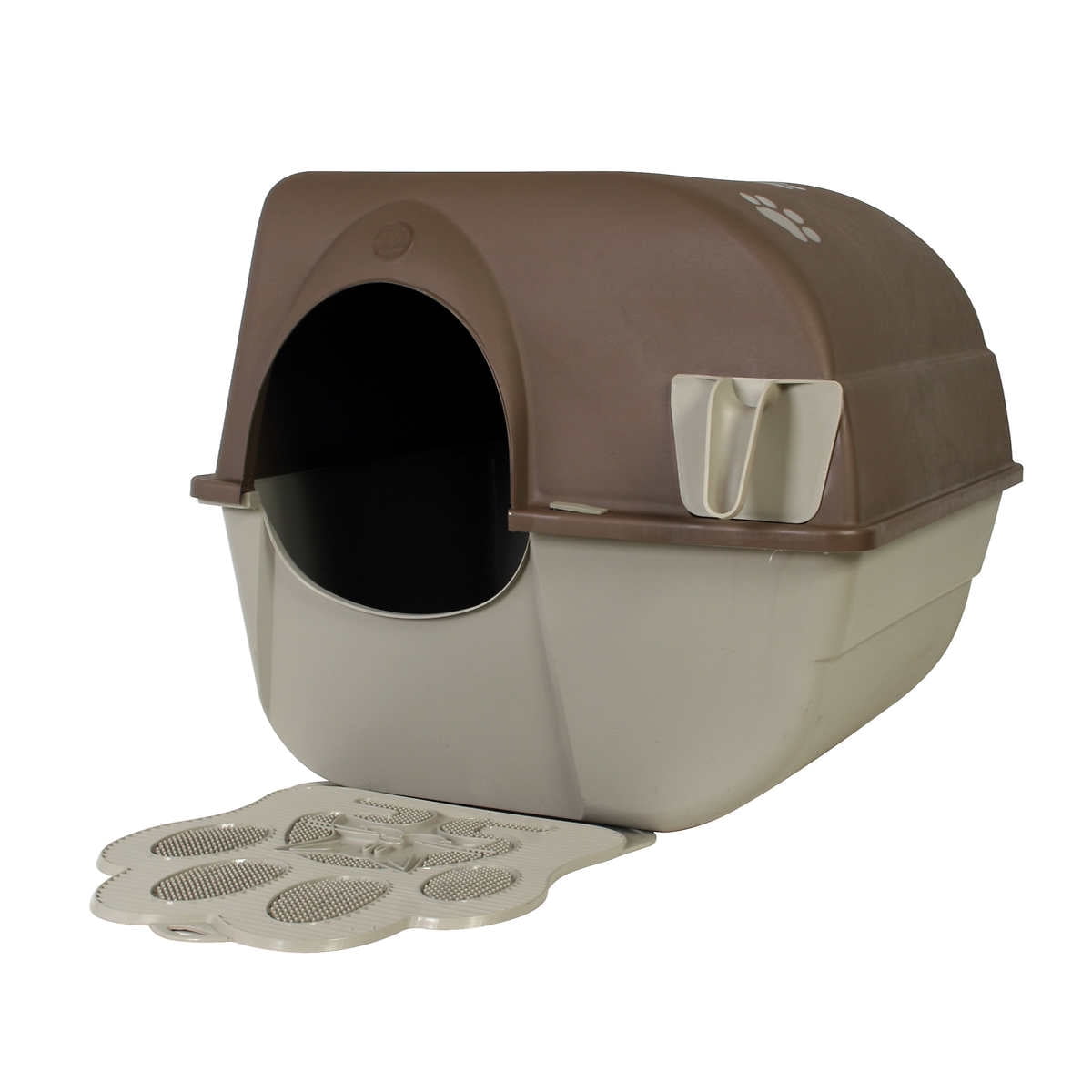 Omega Paw Large Roll 'n Clean Self Cleaning Litter Box with Mat