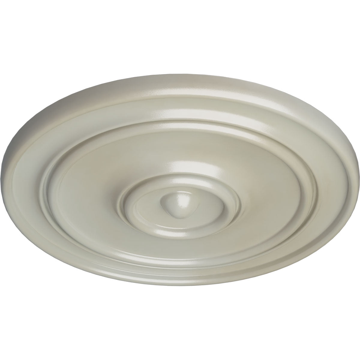 54"OD x 4 7/8"P Large Classic Ceiling Medallion (Fits Canopies up to 13 1/2"), Hand-Painted Flash Blue