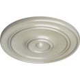 thumbnail image 3 of 54"OD x 4 7/8"P Large Classic Ceiling Medallion (Fits Canopies up to 13 1/2"), Hand-Painted Flash Blue, 3 of 6
