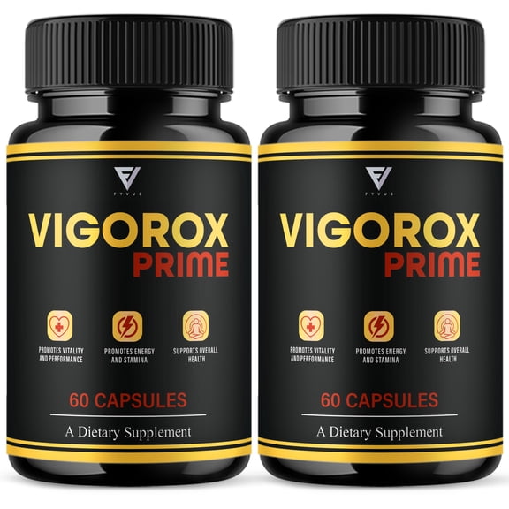 (2 Pack) Vigorox Prime Health Management Supplement, VigoroxPrime (120 Capsules)