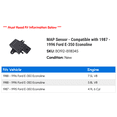 thumbnail image 2 of MAP Sensor - Compatible with 1987 - 1996 Ford E-350 Econoline 1988 1989 1990 1991 1992 1993 1994 1995, 2 of 2