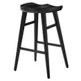thumbnail image 5 of Saville Backless Wood Counter StoolsSet of 2 in Black, 5 of 10