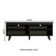 thumbnail image 3 of Mueble Mesa Para Tv Rack Madesa 4 Espacios Hasta 65 Negro 01, 3 of 5