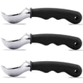 thumbnail image 1 of 3X Premium Ice Cream Scoop, Dishwasher Safe with Comfortable Handle, Heavy Duty Design, 1 of 3