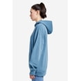 thumbnail image 6 of Lane Seven LS16001 Unisex Urban Pullover Hooded Sweatshirt-PEBBLE BLUE-XS, 6 of 8