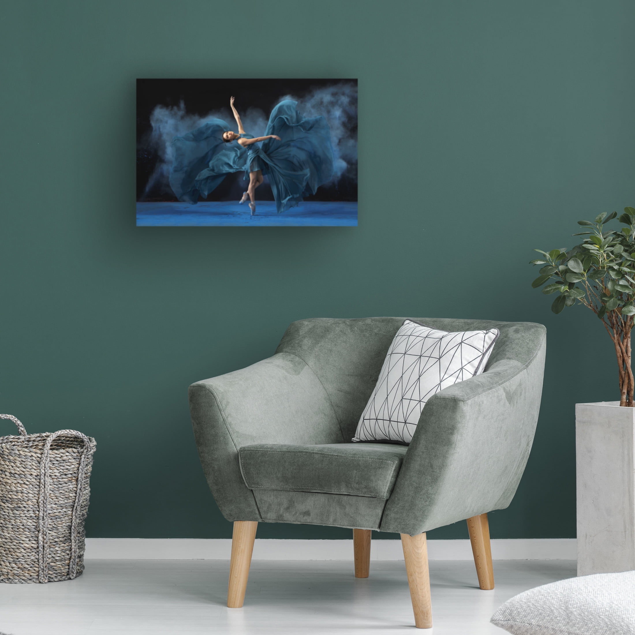 Trademark Fine Art Lisdiyanto Suhardjo Rasa Ballerina Canvas Wall Art