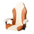 thumbnail image 2 of sunsanly Dining Chair Dust Cover Wear-Resistant Waterproof Oil-Proof Easy to Remove Non-Fading Universal Computer Chair Cover Protector Case, 2 of 8