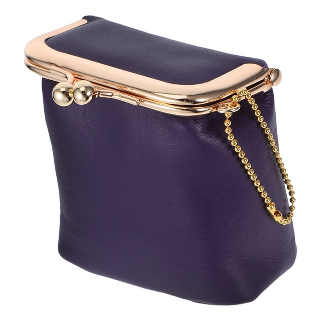 Estuche de piel sintética para lápiz labial con espejo, minibolso de maquillaje portátil, pequeño neceser para bolso, miniorganizador de lápiz labial para mujer.
