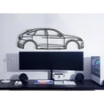 thumbnail image 4 of LaModaHome 2021 Q5 Sportback 2nd Gen Metal Silhouette Wall Art, 4 of 5