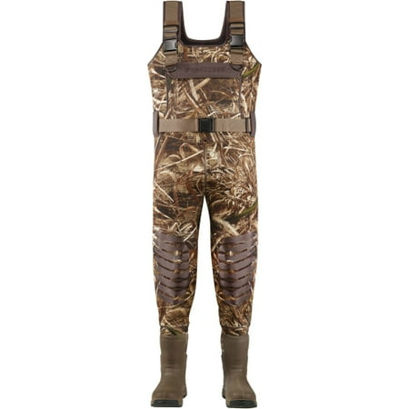 Oak Lacrosse Waders - LaCrosse Aero Tuff Hunting Chest Wader Camo Max-5 With Removable EVA Footbed - Size 7