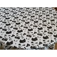 thumbnail image 2 of Cotton Tablecloth Animal Print Cow Spots, 2 of 10