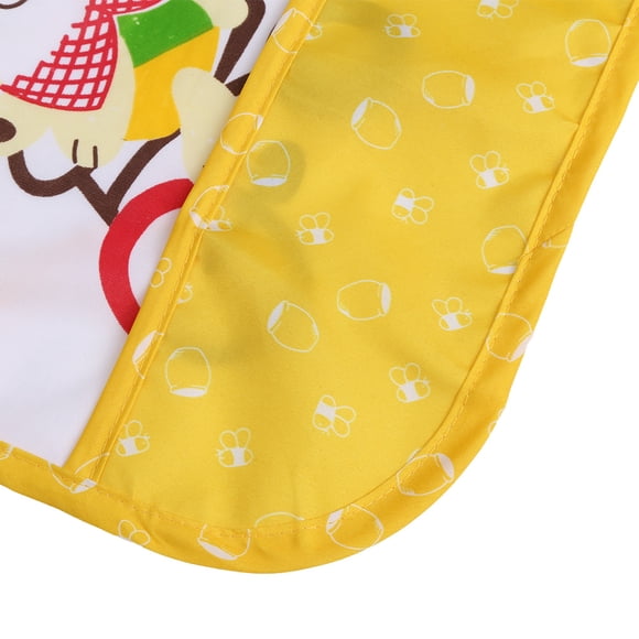 Babero de manga larga, babero de gran tamaño para bebés y niños pequeños Babero de manga larga para bebés Babero para bebés diseñado meticulosamente