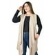 thumbnail image 4 of Chaleco largo asimetrico Roman Fashion /Tallas Extras, 11970 (Beige) beige 42, 4 of 5